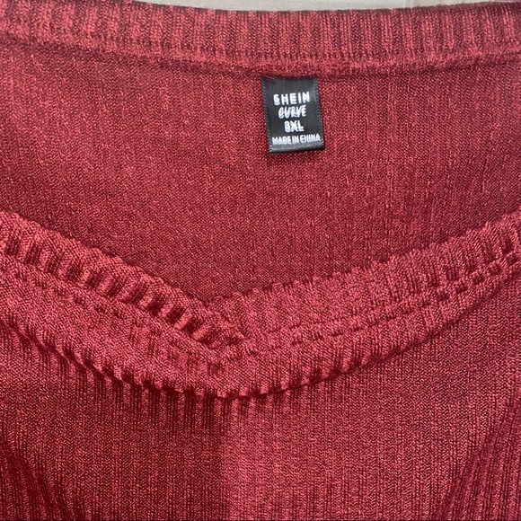 Shein Off Shoulder Top Sz 3XL - New - Picture 2 of 2